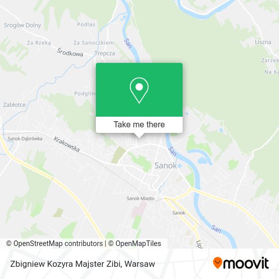 Zbigniew Kozyra Majster Zibi map