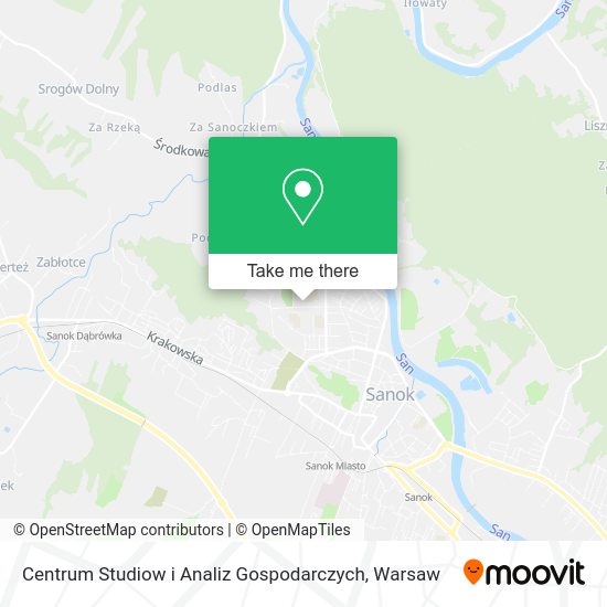 Centrum Studiow i Analiz Gospodarczych map