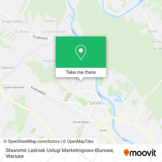 Sławomir Leśniak Usługi Marketingowo-Biurowe map