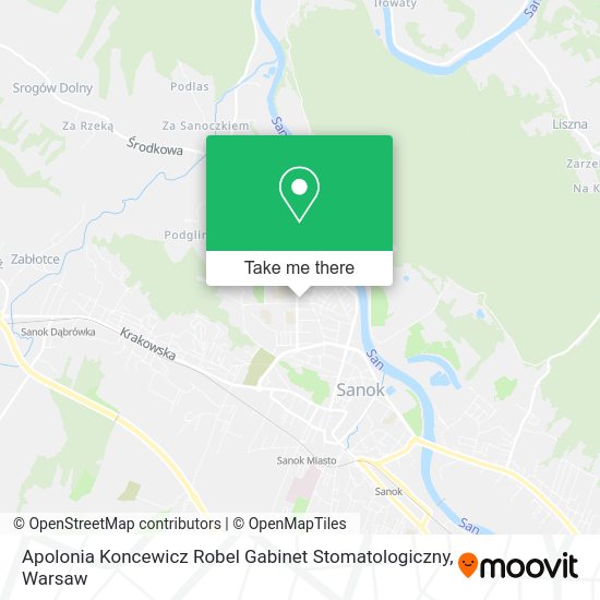 Apolonia Koncewicz Robel Gabinet Stomatologiczny map