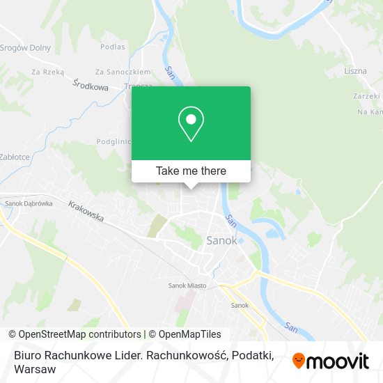 Biuro Rachunkowe Lider. Rachunkowość, Podatki map