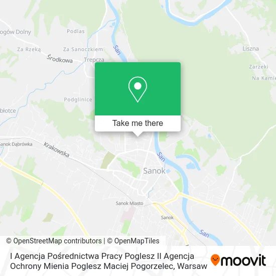I Agencja Pośrednictwa Pracy Poglesz II Agencja Ochrony Mienia Poglesz Maciej Pogorzelec map