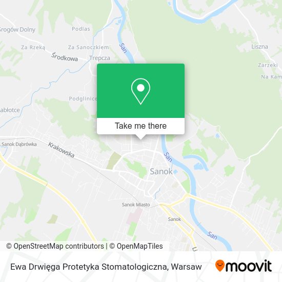 Ewa Drwięga Protetyka Stomatologiczna map