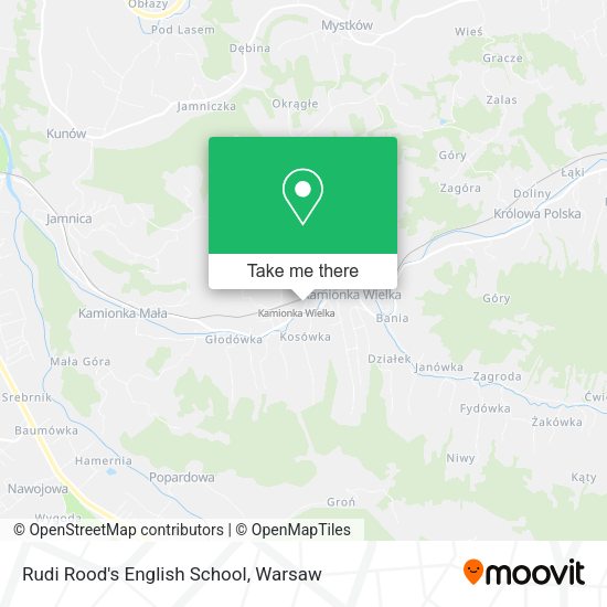 Rudi Rood's English School map