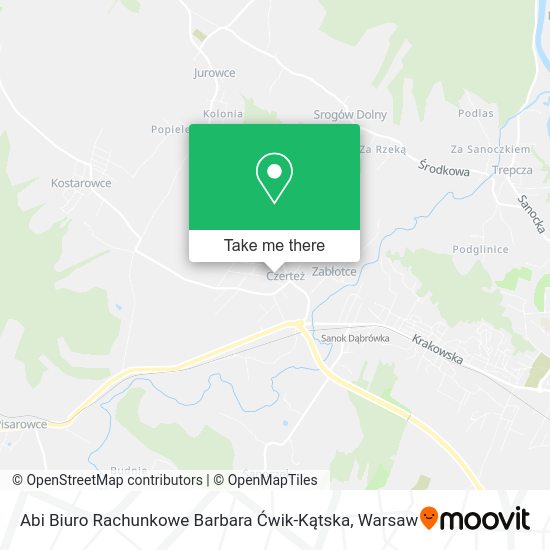 Abi Biuro Rachunkowe Barbara Ćwik-Kątska map