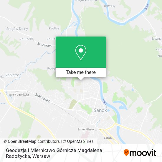 Карта Geodezja i Miernictwo Górnicze Magdalena Radożycka