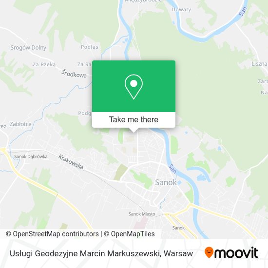 Usługi Geodezyjne Marcin Markuszewski map