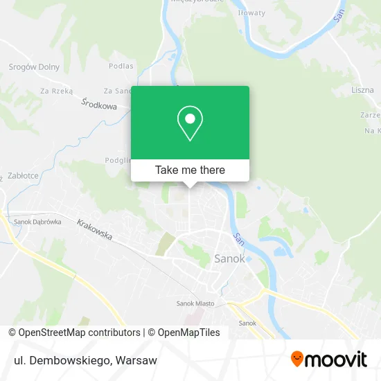 Карта ul. Dembowskiego