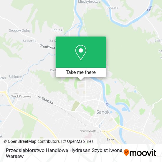 Przedsiębiorstwo Handlowe Hydrasan Szybist Iwona map