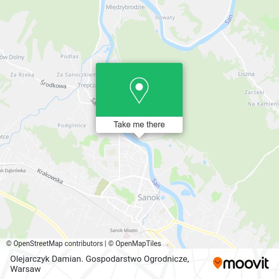 Olejarczyk Damian. Gospodarstwo Ogrodnicze map