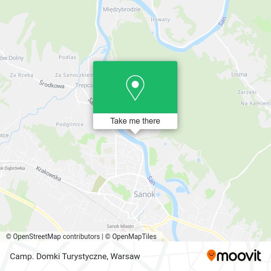 Camp. Domki Turystyczne map