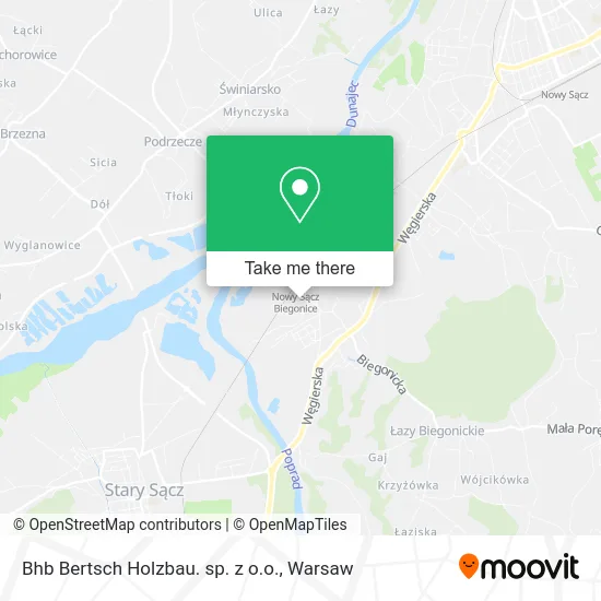 Карта Bhb Bertsch Holzbau. sp. z o.o.
