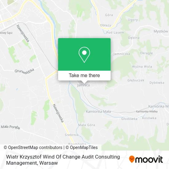 Карта Wiatr Krzysztof Wind Of Change Audit Consulting Management