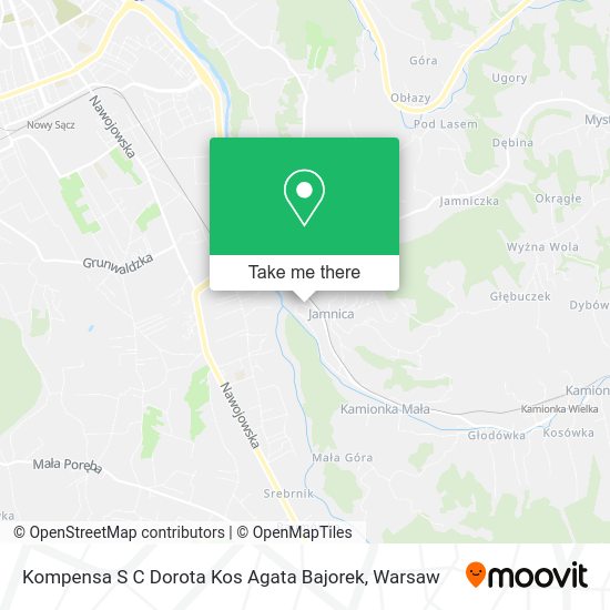 Kompensa S C Dorota Kos Agata Bajorek map