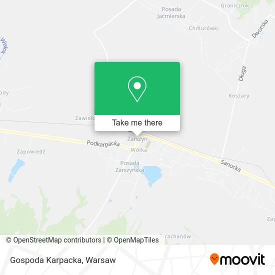 Карта Gospoda Karpacka