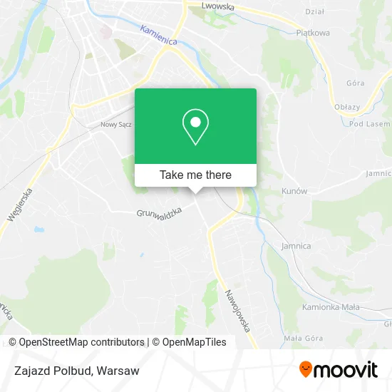 Карта Zajazd Polbud