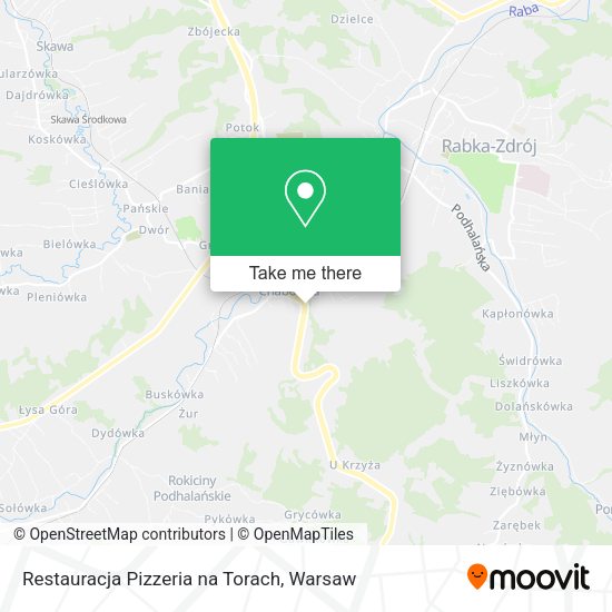 Restauracja Pizzeria na Torach map