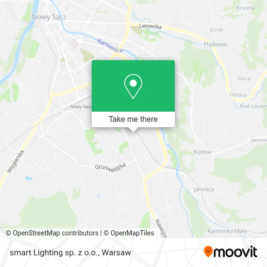 Карта smart Lighting sp. z o.o.