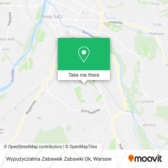 Wypożyczalnia Zabawek Zabawki Ok map