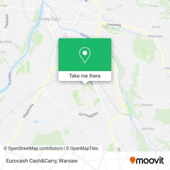 Eurocash Cash&Carry map