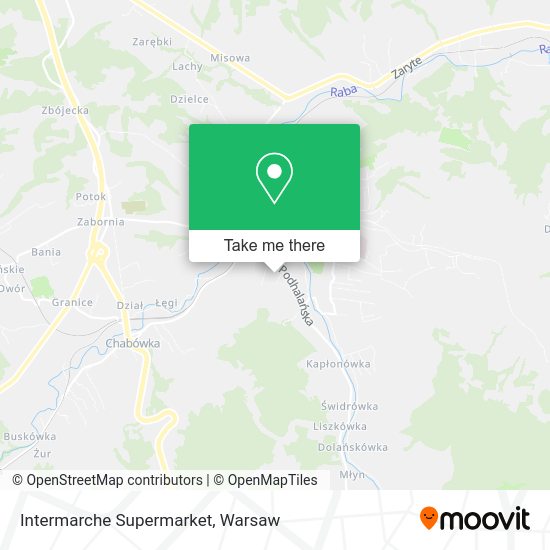 Intermarche Supermarket map