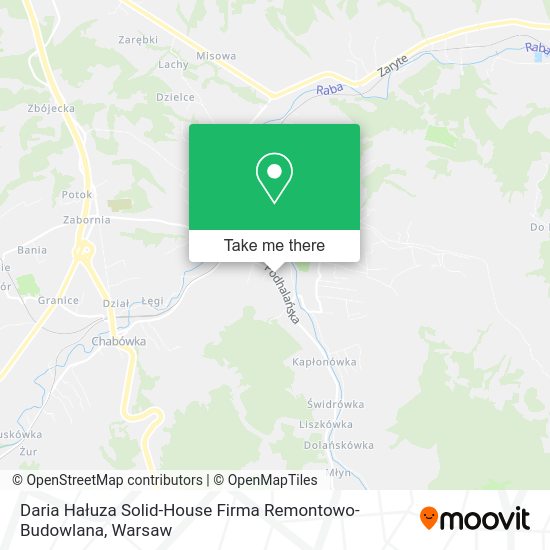 Daria Hałuza Solid-House Firma Remontowo-Budowlana map