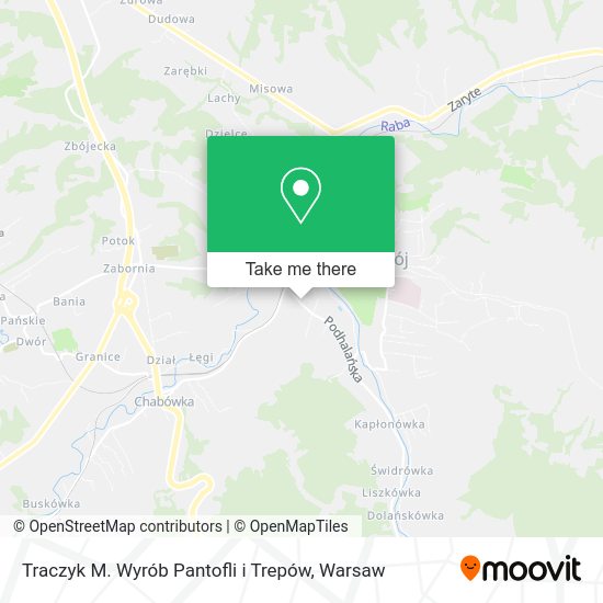 Traczyk M. Wyrób Pantofli i Trepów map