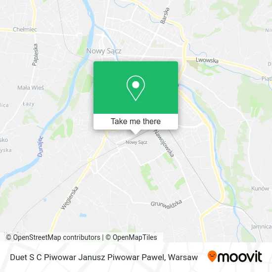 Карта Duet S C Piwowar Janusz Piwowar Pawel