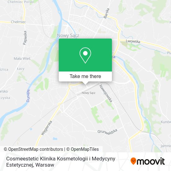 Cosmeestetic Klinika Kosmetologii i Medycyny Estetycznej map