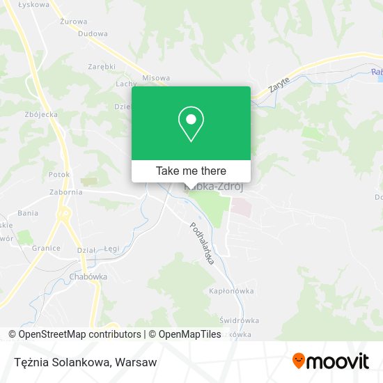 Tężnia Solankowa map