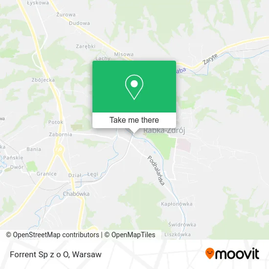 Карта Forrent Sp z o O