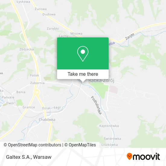 Карта Galtex S.A.