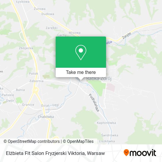 Elżbieta Fit Salon Fryzjerski Viktoria map