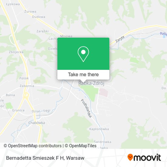 Bernadetta Smieszek F H map