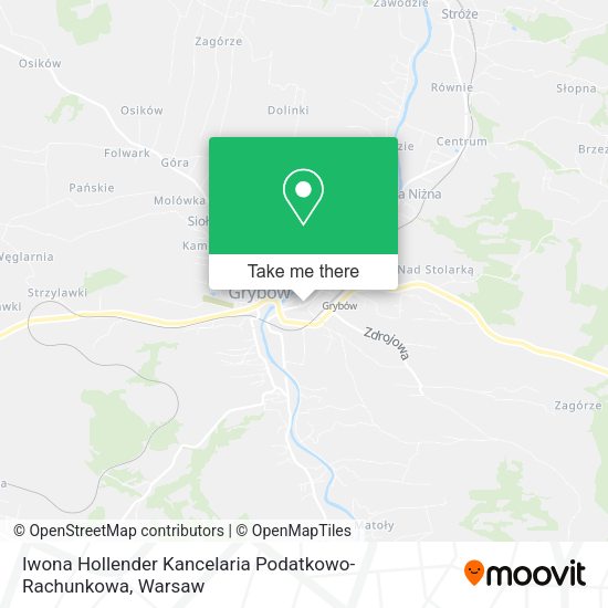 Iwona Hollender Kancelaria Podatkowo-Rachunkowa map