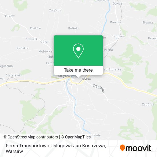 Firma Transportowo Uslugowa Jan Kostrzewa map