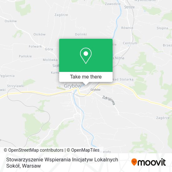 Stowarzyszenie Wspierania Inicjatyw Lokalnych Sokół map