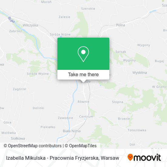 Izabella Mikulska - Pracownia Fryzjerska map