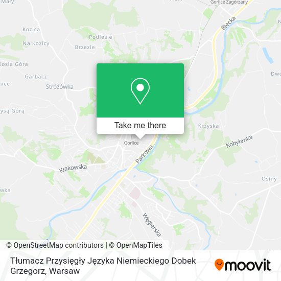 Tłumacz Przysięgły Języka Niemieckiego Dobek Grzegorz map