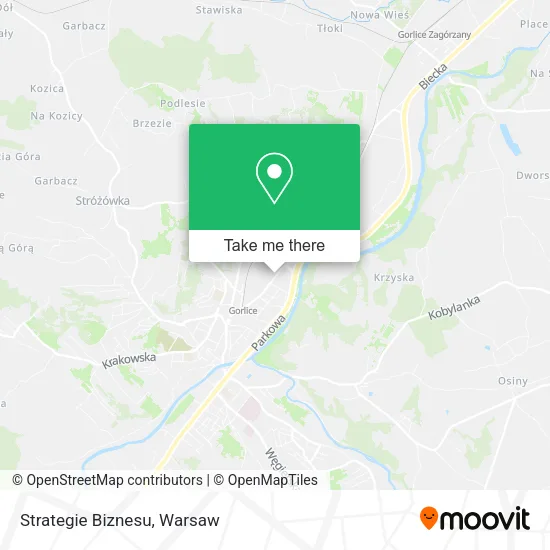 Strategie Biznesu map