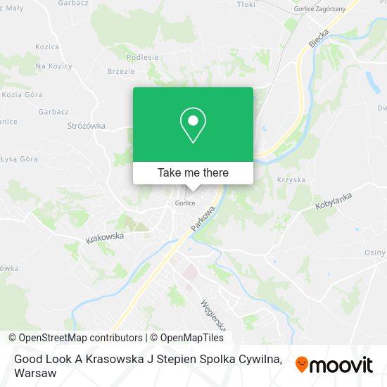 Good Look A Krasowska J Stepien Spolka Cywilna map