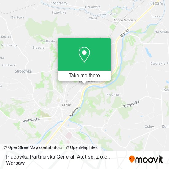 Placówka Partnerska Generali Atut sp. z o.o. map