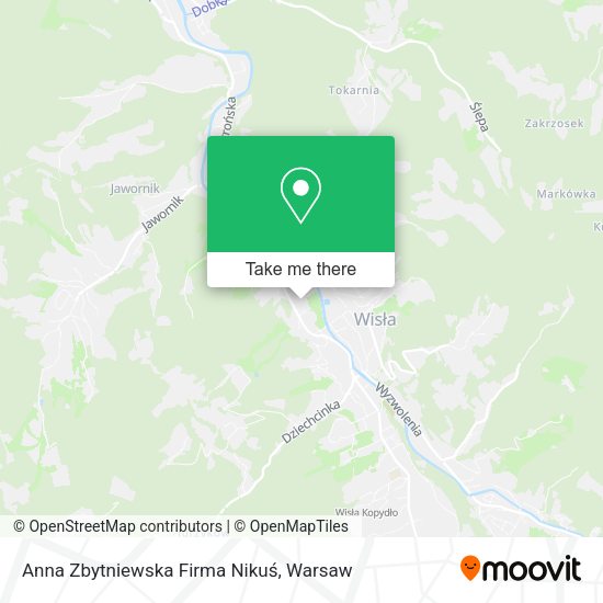 Anna Zbytniewska Firma Nikuś map