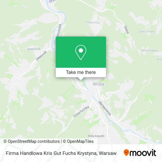 Firma Handlowa Kris Gut Fuchs Krystyna map