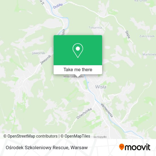 Ośrodek Szkoleniowy Rescue map