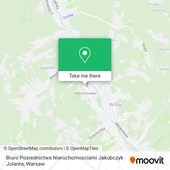 Biuro Posrednictwa Nieruchomosciami Jakubczyk Jolanta map