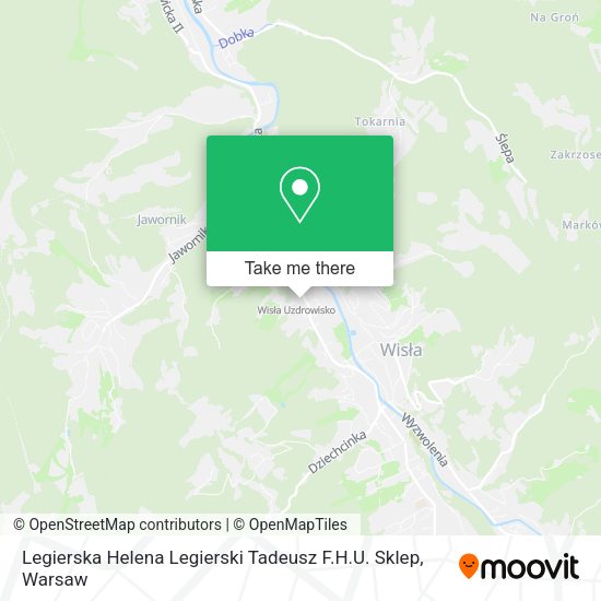 Legierska Helena Legierski Tadeusz F.H.U. Sklep map