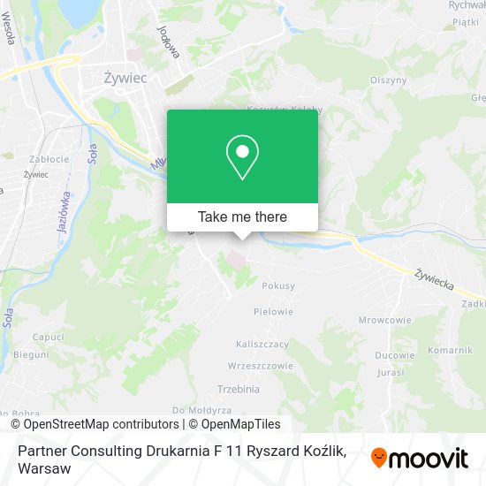 Partner Consulting Drukarnia F 11 Ryszard Koźlik map