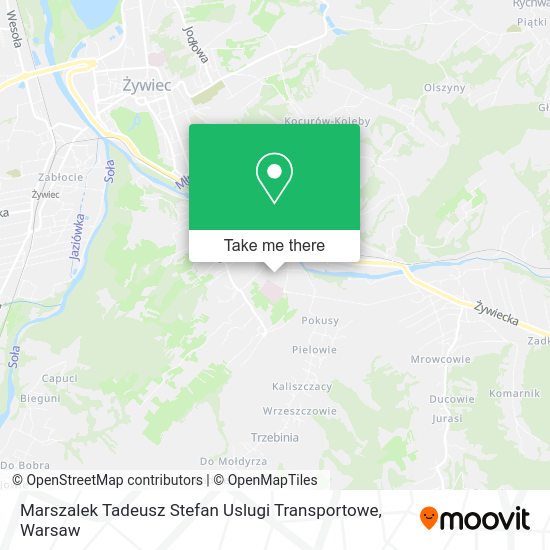 Marszalek Tadeusz Stefan Uslugi Transportowe map