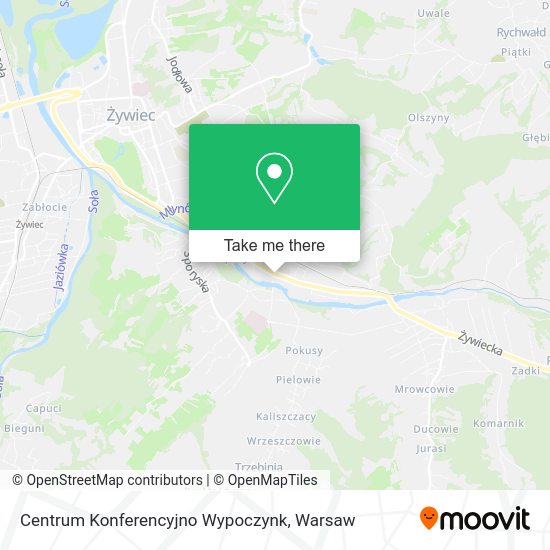 Centrum Konferencyjno Wypoczynk map